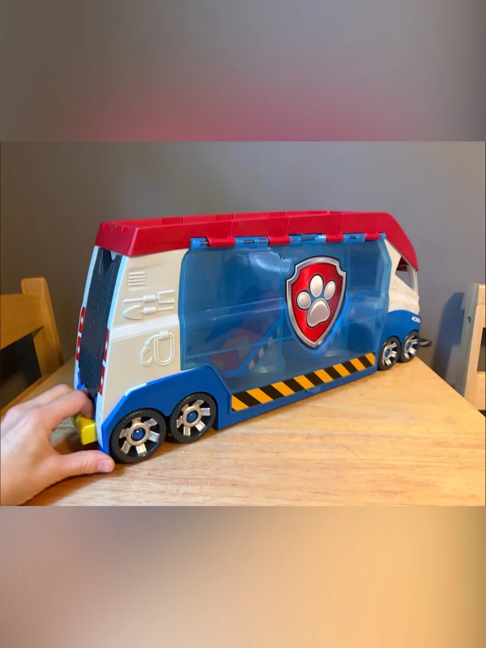 Large Paw Patrol Paw Patroller Spin Master vehicle w/sound and opening doors